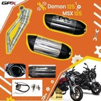 ราคา คอท่อ Honda MSX 125 / GPX Demon 125 วัสดุแสตนเลสเกรด304 + ปลายท่อ SG ยาว 17 นิ้ว ตัวอ้วน ฟรีแคทลดเสียง (43454576137)