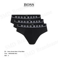 ราคา Hugo Boss กางเกงชั้นใน รุ่น Cotton Stretch Briefs 3-Pack Black Code: 50325402 001 (42451183299)