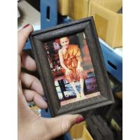 ราคา กรอบรูปไม้เก่าขนาด 3 * 4 หลวงปู่ดู่นั่งหย่อนขาหลวงปู่พรหมปัญโญวัดสะแก (27403343015)