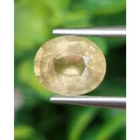 ราคา พลอย บุษราคัม yellow sapphire 2.65 กะรัต (Cts.) ดิบ พลอยแท้ อัญมณีมงคลประจําวันเกิด เครื่องประดับพลอย (26183817034)