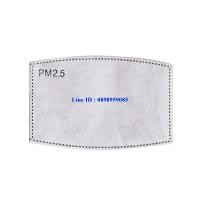 ราคา พร้อมส่ง! แผ่นกรองฝุ่น PM 2.5 สำหรับใช้กับผ้าปิดจมูกแบบผ้า Anti Haze Mouth Mask Anti Dust Mask Activated Carbon Filter (7422070501)