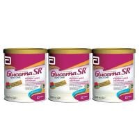 ราคา Glucerna SR Triple Careอาหารทดแทนสำหรับผู้ป่วยโรคเบาหวาน400g. (3กระป๋อง) (179896089)