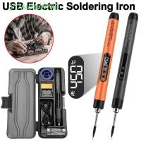 ราคา YONGWANG ชุดหัวแร้ง USB, ชาร์จไร้สายอัจฉริยะชุดหัวแร้งไฟฟ้า, 300-450 อุณหภูมิปรับจอแสดงผลดิจิตอล USB หัวแร้งชุดปากกา (43912159877)