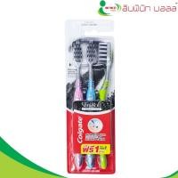 ราคา แปรงสีฟันสลิมซอฟท์คอลเกต แพ็ค3 ชาร์โคล นุ่มพิเศษ # 1แพ็คสุดคุ้ม (16783254497)