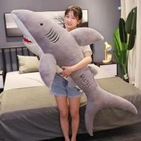 ราคา ของเล่นตุ๊กตาพรีเมียม, ตุ๊กตา, หมอนปลาฉลาม ตุ๊กตาสหายในเตียง หมอนยาว เบาะ ตุ๊กตายางโจว ตุ๊กตา (43053297243)