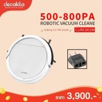 ราคา decakila รุ่น CURC001W หุ่นยนต์ดูดฝุ่นอัจฉริยะ Robotic Vacuum (Cleaner Random style) แรงดันสูญญากาศ 700-1000 Pa (14113086595)