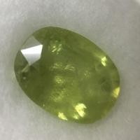 ราคา ✅ SPHENE พลอยสฟีนแท้ 2.1 กะรัต สีเขียวตองอ่อนสวย น่ารักหายากค่ะ (18456697056)