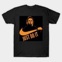 ราคา เสื้อยืด Vintage Halloween Just do it T-Shirt แท้ Cotton 100% สีดำ แขนสั้น ใส่สบายๆ คอกลม oversize (43815393821)