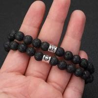 ราคา 12 Constellation สร้อยข้อมือ 8 มม.หินภูเขาไฟลูกปัดสร้อยข้อมือยืดหยุ่นผู้ชายแฟชั่นเครื่องประดับการประชุมพิธีจากจักรวาล Constellation Magic Workshop (47705317846)