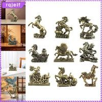 ราคา [rqjeif] รูปปั้นม้า, ตุ๊กตาม้าทองเหลือง, เครื่องประดับสะสมฮวงจุ้ย 2026 ตกแต่งตรุษจีน (47903607077)