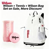 ราคา Wilson Tennis Backpack Limited Sakura Pink Tennis Set (48350583036)