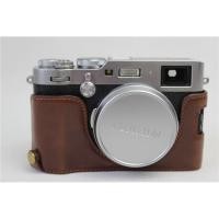 ราคา เคสกล้องหนัง Pu สําหรับ Fujifilm X100F X100-F กล้องครึ่งกระเป๋า (47154049983)