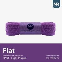 ราคา UNGU Original MR Shoelaces FP58 สีม่วงอ่อน (สีม่วงอ่อน) รองเท้าส้นแบน 7 มม.90 ซม.100 ซม.120 ซม.130 ซม.140 ซม.150 ซม.180 ซม.200 ซม.โพลีเอสเตอร์เชือกผูกรองเท้าพรีเมี่ยม (54503933387)