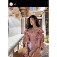 ราคา Mali blouse rose จากแบรนด์ Mitr (17159489509)