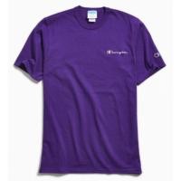 ราคา เสื้อยืดงานปักสคริปต์ขนาดเล็ก Champion Life สีม่วง (52904733478)