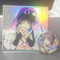 ราคา 2 ชิ้น/แพ็คเกมประณีต Pin อะนิเมะตัวอักษร 58 มม.เข็มกลัด Wanderer Everlast Lord of Arcane Wisdom Card สําหรับกระเป๋าเป้สะพายหลังตกแต่งของขวัญ (40715620148)