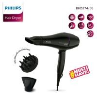 ราคา Philipsไดร์เป่าผม (2200 วัตต์) รุ่น BHD274/00 มอเตอร์ AC (15630416911)