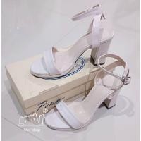 ราคา รองเท้าส้นสูง รองเท้าออกงาน รองเท้าเจ้าสาว ไซร์38 สูง4นิ้ว (มือ2) (29920277344)