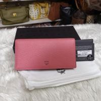 ราคา กระเป๋าสตางค์​mcm ของแท้​ มือ1​อุปกรณ์​ครบ​ ขนาด6นิ้ว​ (6324749568)