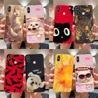 ราคา สําหรับ Xiaomi Mi Max 3 กรณีใหม่ 2024 น่ารักการ์ตูน Cat Fox ทาสีปลอก Matte Silicon Soft สําหรับ Xiaomi Max3 Shell (26509330180)