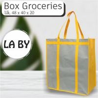 ราคา ถุงผ้าสปันบอนด์จัมโบ้ ถุงซักผ้า กล่อง ของชํา กระเป๋าช้อปปิ้ง ถุงซุปเปอร์มาร์เก็ตขนาดใหญ่ 48X40X20 (26957951869)