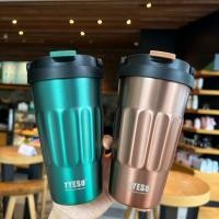 ราคา 400ml/500ml Stainless Thermos Water Bottles Cup 304 Car Thermal Tumbler Mug Thermal And Hot Thermal Thermos For Hot Cof (25936164089)