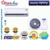 ราคา แอร์ Star Aire ติดผนังอินเวอร์เตอร์ (INVERTER Wall Type) เบอร์ 5 น้ำยา R32 รุ่น CM-FIV/DM-FIV ขนาด 9,000BTU-18,000BTU (23113101530)