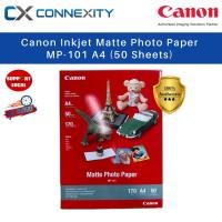 ราคา Canon Inkjet Matte Photo Paper MP-101 A4 (50 แผ่น) กระดาษภาพถ่าย Canon A4 Matte Photo Paper Matte A4 Matte MP 101 MP101 (26317012454)