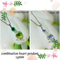 ราคา SWAROVSKI จี้หัวใจรวม จี้คริสตัลสวารอฟสกี้ (3986034685)