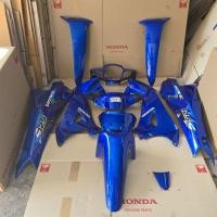ราคา ชุดสี wave125s เวฟ125s สีน้ำเงินล้วน กุญแจกลม กาบรถ เฟรมรถ เวฟ125s พร้อมติดลายแต่ง ปี2002 (27823915798)