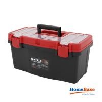 ราคา Homebase MATALL กล่องเครื่องมือพลาสติก HL3078-F 58.5x24.5x24.5 ซม. สีดํา-แดง (27824846695)