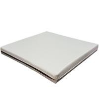 ราคา (สีขาว) เบาะรองนั่ง 40*40 ซม. หนา 2 นิ้ว หุ้มด้วยหนังPVC เบาะรองนั่งเพื่อสุขภาพ เบาะรองนั่งพื้น (7977620922)