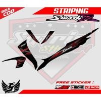 ราคา SUZUKI SMASH 110 R MOTORCYCLE STRIPING / SUZUKI SMASH 110 R สติ๊กเกอร์รายชื่อรถจักรยานยนต์ (42105719688)