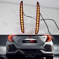 ราคา Zr สําหรับ Honda Civic FC FK7 2016-2020 / City Hatchback 2020-2022 ไฟรถยนต์รถยนต์ LED กันชนด้านหลัง 3-in-1 ฟังก์ชั่นด้านหลังโคมไฟวิ่ง + แบบไดนามิกไฟเลี้ยว + ไฟเบรค (26419720810)