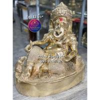 ราคา พระพิฆเนศ ปาง เอกเขนก **สูง 13 นิ้ว..งานทองเหลืองไทย** (TH00208) (51955039559)