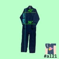 ราคา ชุดหมี ชุดช่าง ชุดทำงาน ชุดมือสอง White Arrow Size: 2L #a121 (19727468784)