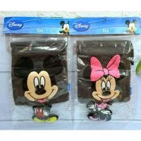 ราคา กระเป๋าผ้าหูรูด มิกกี้เม้าส์ มินนี่เม้าส์ ลิขสิทธิ์แท้ DISNEY [MICKEY&MINNIE] (6054923163)