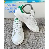 ราคา มือสองสภาพใหม่ Adidas StanSmith White Green Size 36/22.5cm (49150808866)