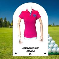 ราคา GIORDANO POLO SHIRT (Premium) เสื้อเชิ้ตโปโล แบรนด์ GIORDANO สีชมพูบานเย็น (25007228514)