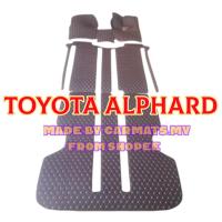 ราคา [คลังสินค้าพร้อม]ที่กําหนดเองสําหรับพรมปูพื้นรถยนต์ Toyota Alphard และพรม 6D รถการ์ตูนหนัง PU เสื่อพรมปูพื้น CARMAT KARPET KERETA (28461087598)
