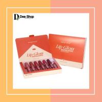 ราคา เซตลิปสติก HengFang รุ่น Lip Gloss 6สี 6แท่ง เนื้อแมท เม็ดสีแน่น ติดทน (6436303017)