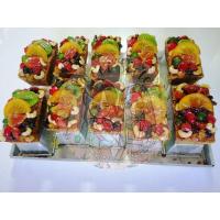 ราคา Fruit cake 200g. ฟรุตเค้กผลไม้ หน้าแน่น ไส้แน่นๆ หมักเหล้ารัม (4993824202)