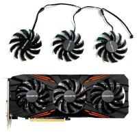 ราคา ใหม่สําหรับ GIGABYTE GeForce P104-100 GTX1060 1070 1070ti 1080 1080ti G1 GAMING กราฟิกการ์ดเปลี่ยนพัดลม T128010เป็น (53305947828)