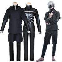 ราคา ชุดคอสเพลย์ Tokyo Ghoul Kaneki Ken มีฮู้ด สําหรับปาร์ตี้ฮาโลวีน (17052006398)