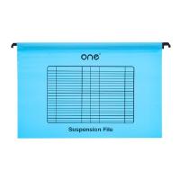 ราคา แฟ้มแขวนพลาสติก F4 น้ำเงิน (10เล่ม/แพ็ค) ONE (41826337533)