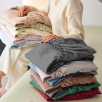 ราคา ผ้าปูที่นอน6ฟุต/5ฟุต/3.5ฟุต ผ้าปูเตียง ตรัดมุม กันไรฝุ่น ผ้าปูที่นอนสีพื้น ผ้าปูที่นอนสีชมพู ผ้าปูกันไรฝุ่น ผ้าคลุมเตียง (25933348808)