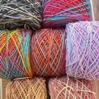 ราคา เชือกฟอกนิ่ม เชือกฟอกสีรุ้ง สีเหลือบ เชือกฟอกสีเหลือบ 200 กรัม (24731214766)