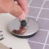 ราคา จุกอุดอ่างน้ำยางสีดำแบบแบนทรงกลม 2 ชิ้น สำหรับอ่างอาบน้ำปิดผนึกรูระบาย (25456197114)