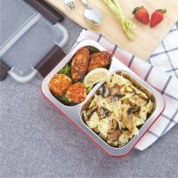 ราคา กล่องอาหารกลางวัน TEDEMEI 6561 RED GREEN BLUE STAINLESS STEEL LUNCH BOX (26865279033)