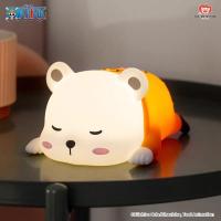 ราคา [พร้อมส่ง]โมเดลหมีเบโปะวันพีชเปิดไฟได้ bepo lamp onepice happy life studio งานลิขสิทธิ์ของแท้ (25159428042)